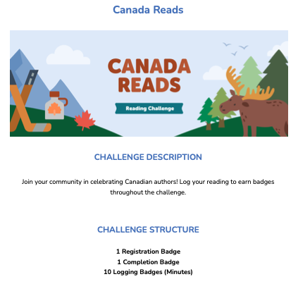 Canada Reads Beanstack Help Center