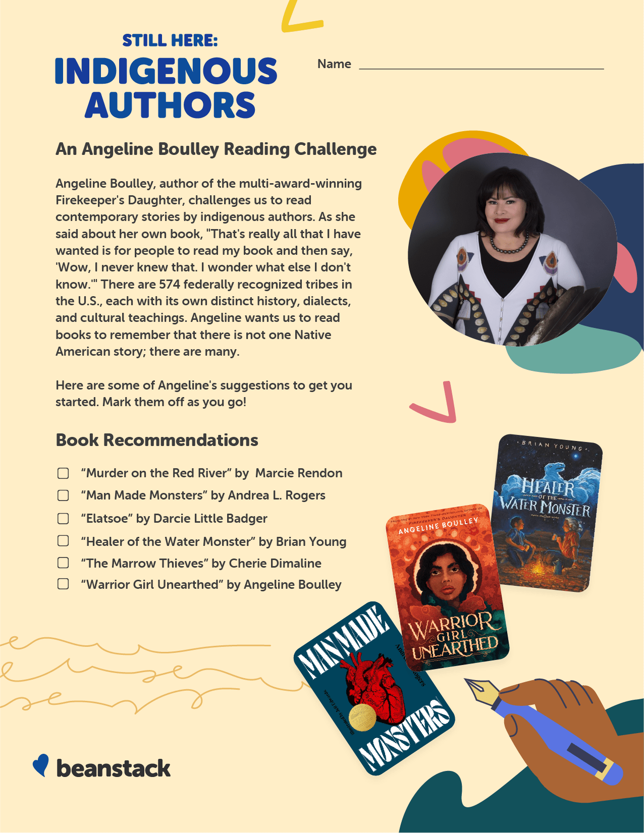 Still Here Indigenous Authors An Angeline Boulley Reading Challenge