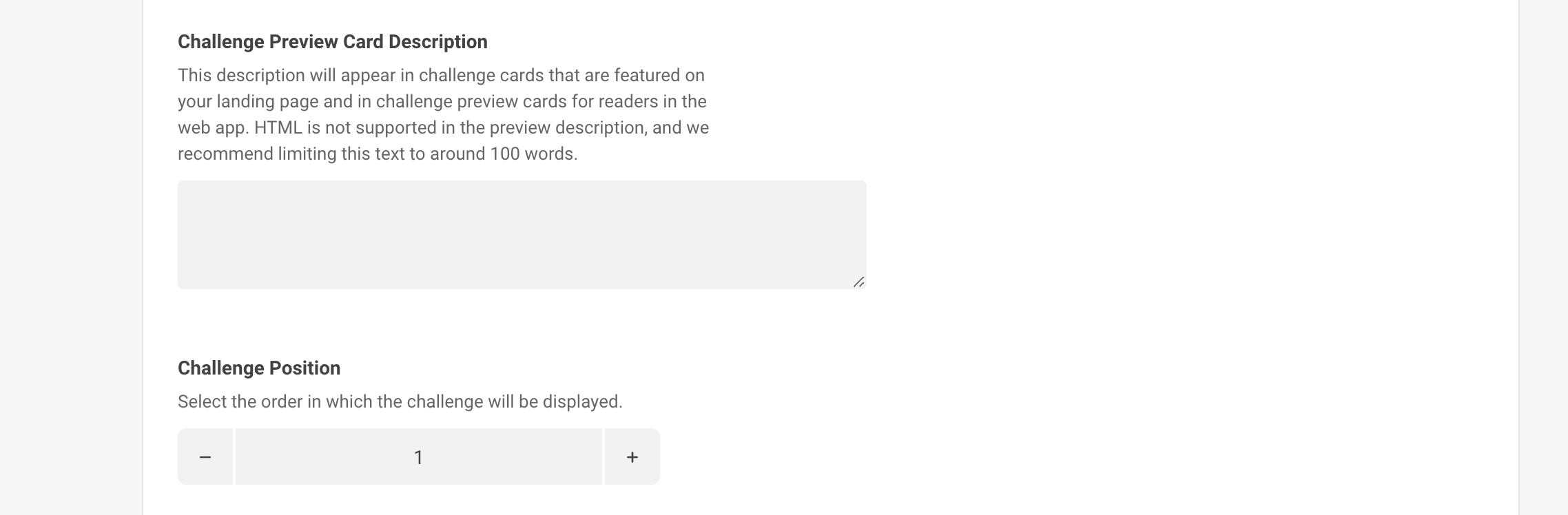 How to feature challenges on your landing page Beanstack Help Center
