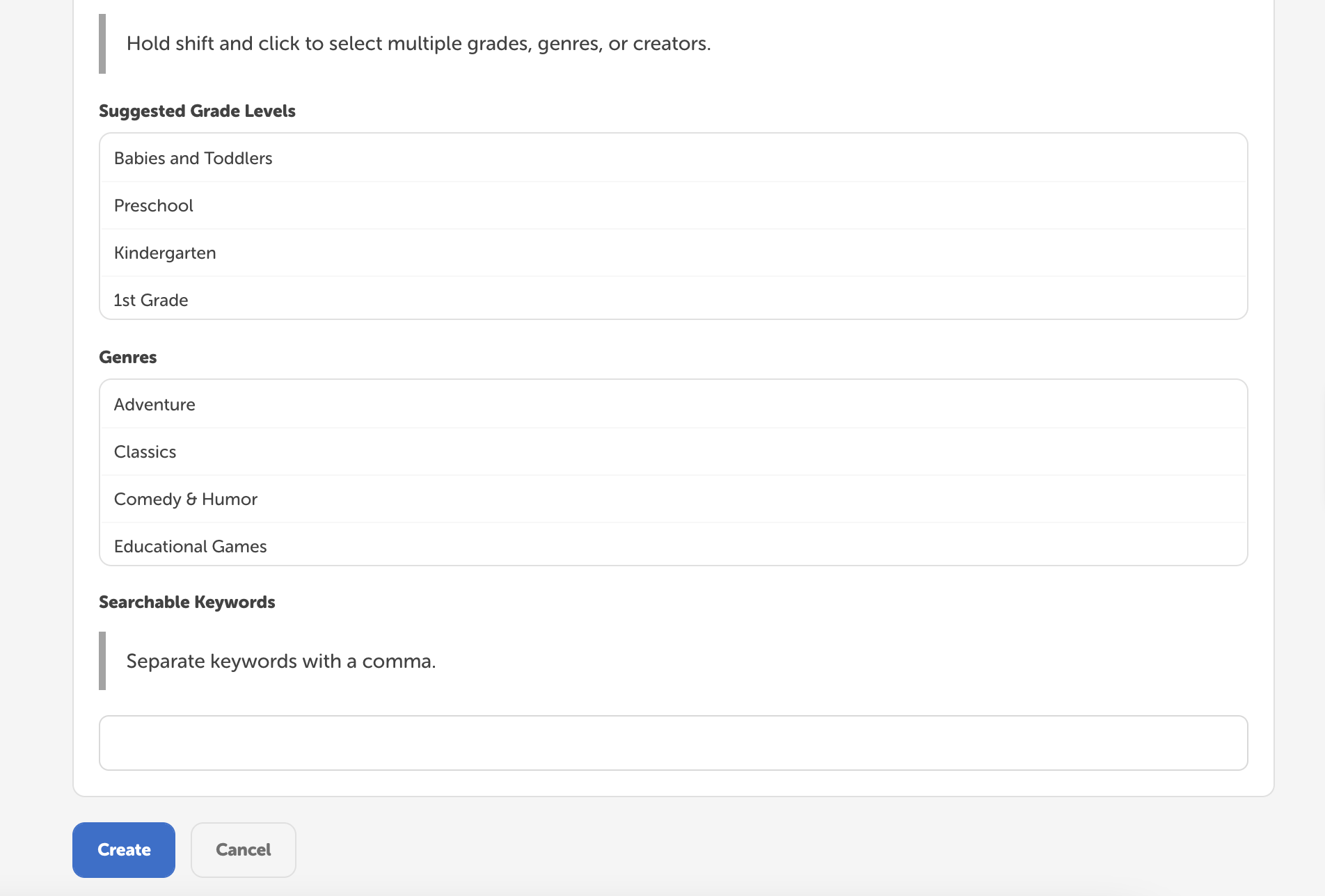 How to create a book list in Beanstack Beanstack Help Center