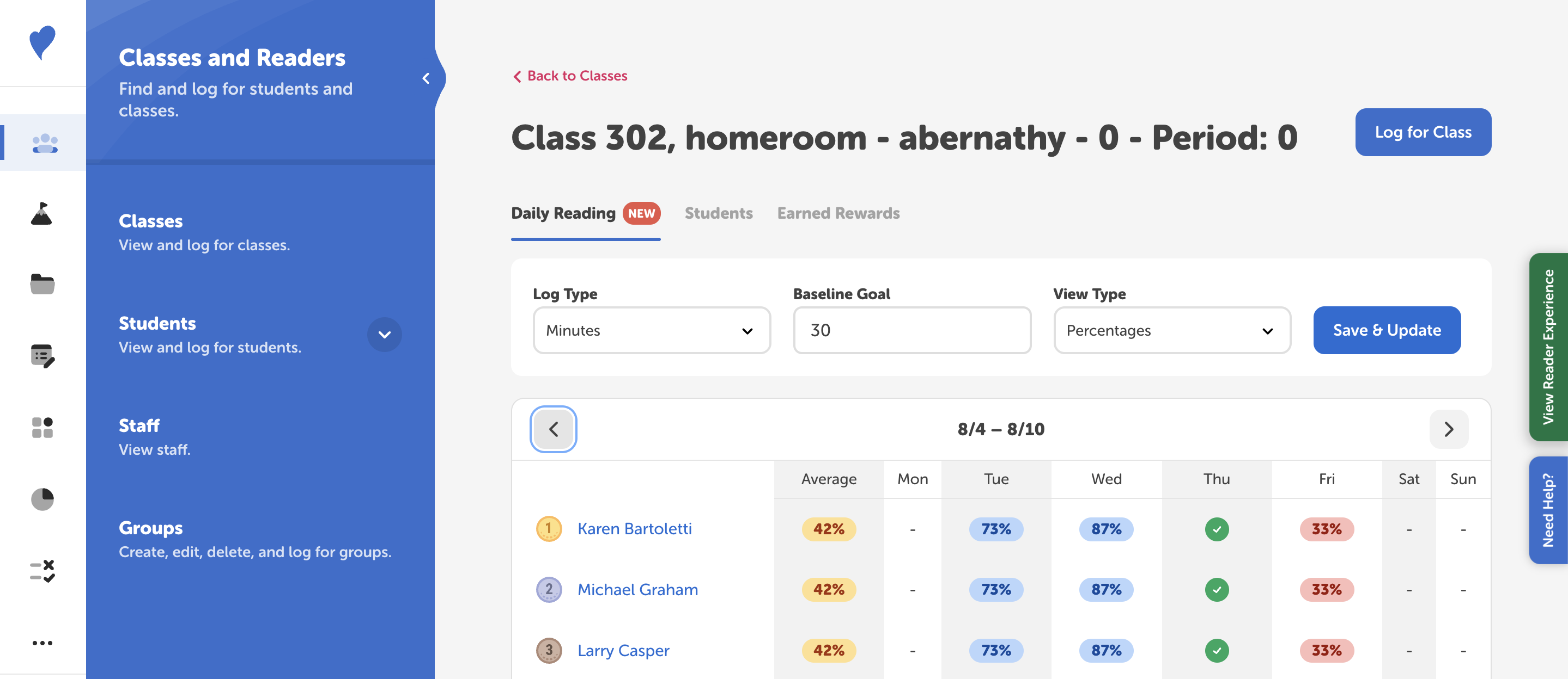 Daily Reading Tracker Beanstack Help Center