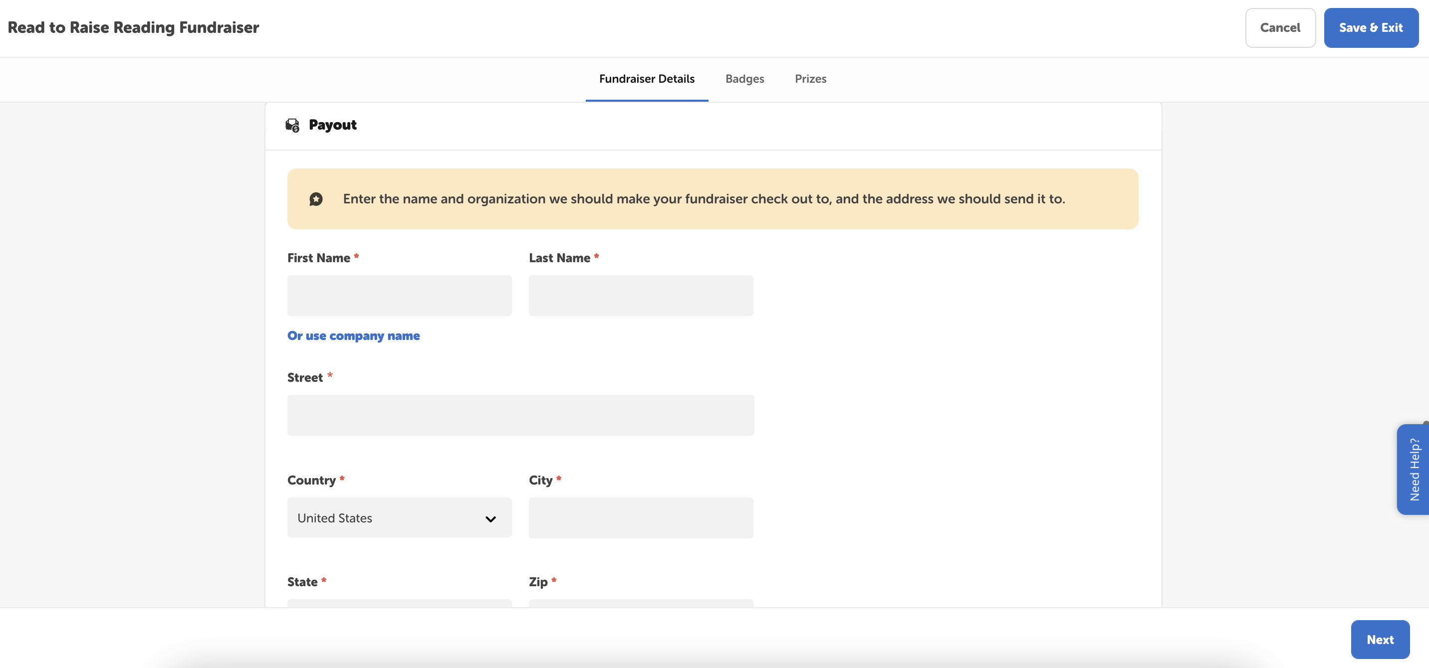 How to create a reading fundraiser Beanstack Help Center