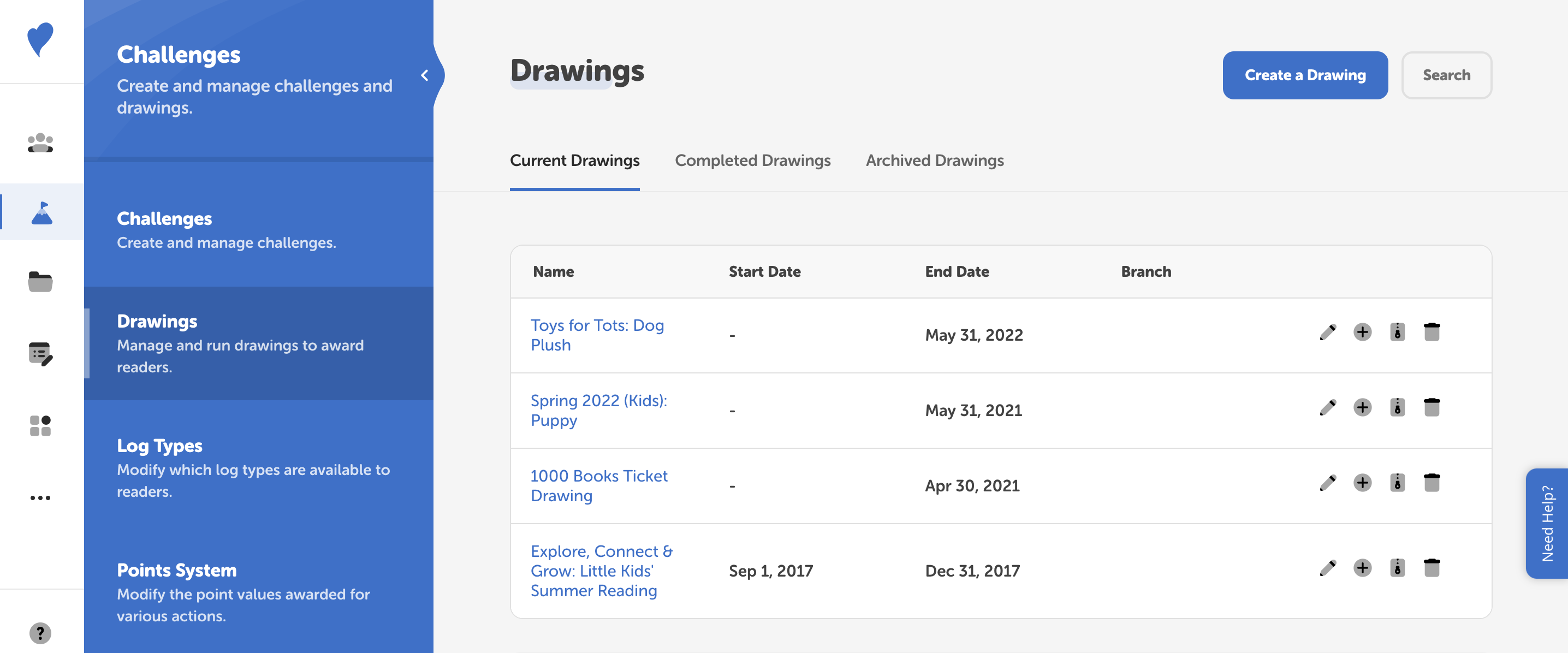 How to set up a drawing Beanstack Help Center