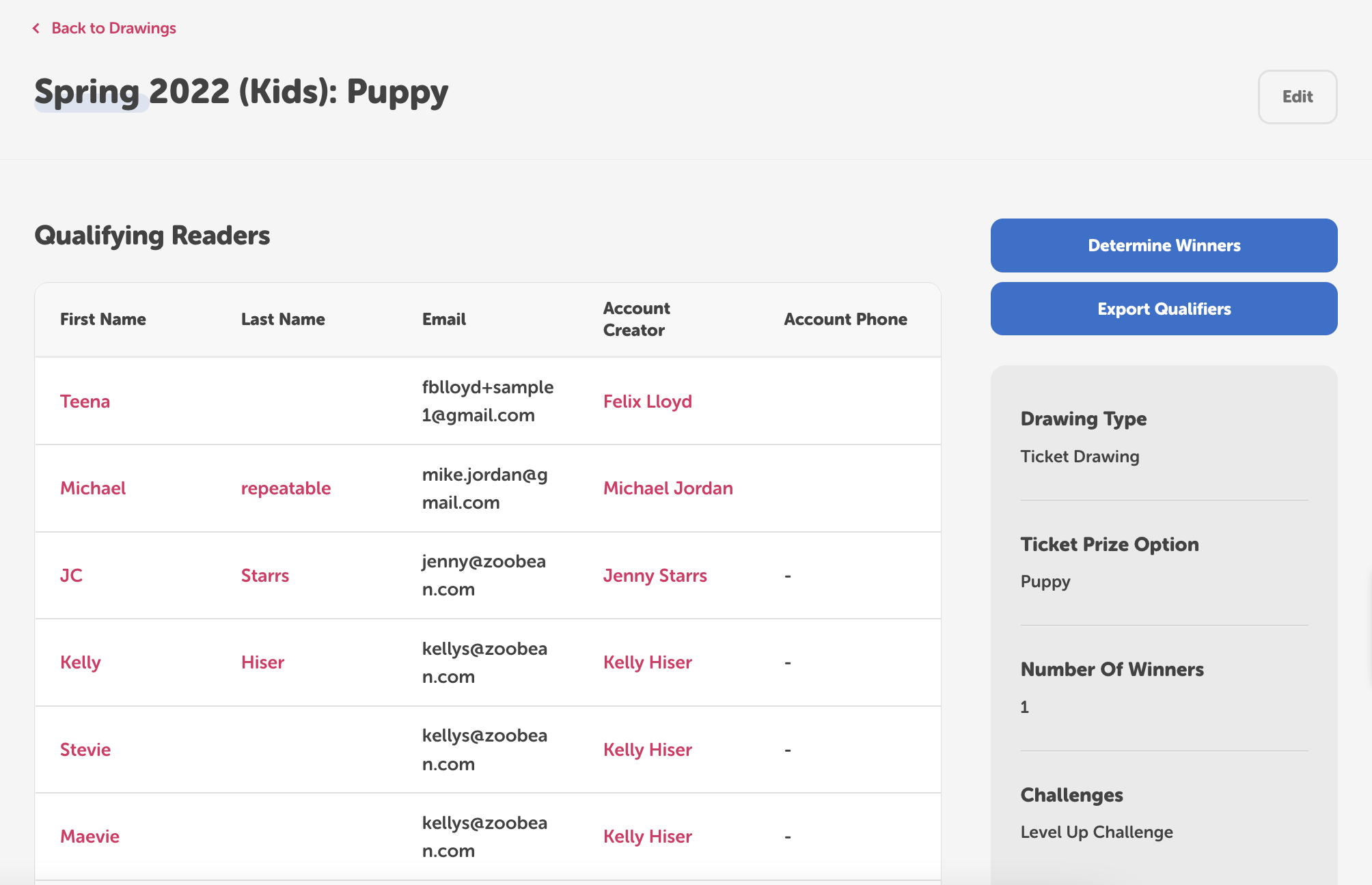 How to set up a drawing Beanstack Help Center
