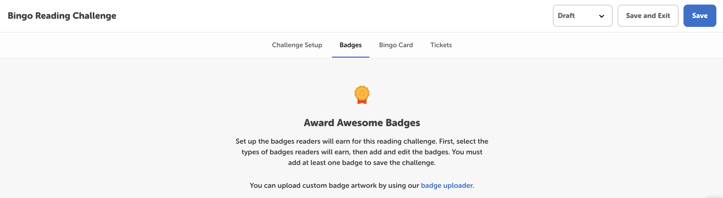 Set up a bingo reading challenge Beanstack Help Center